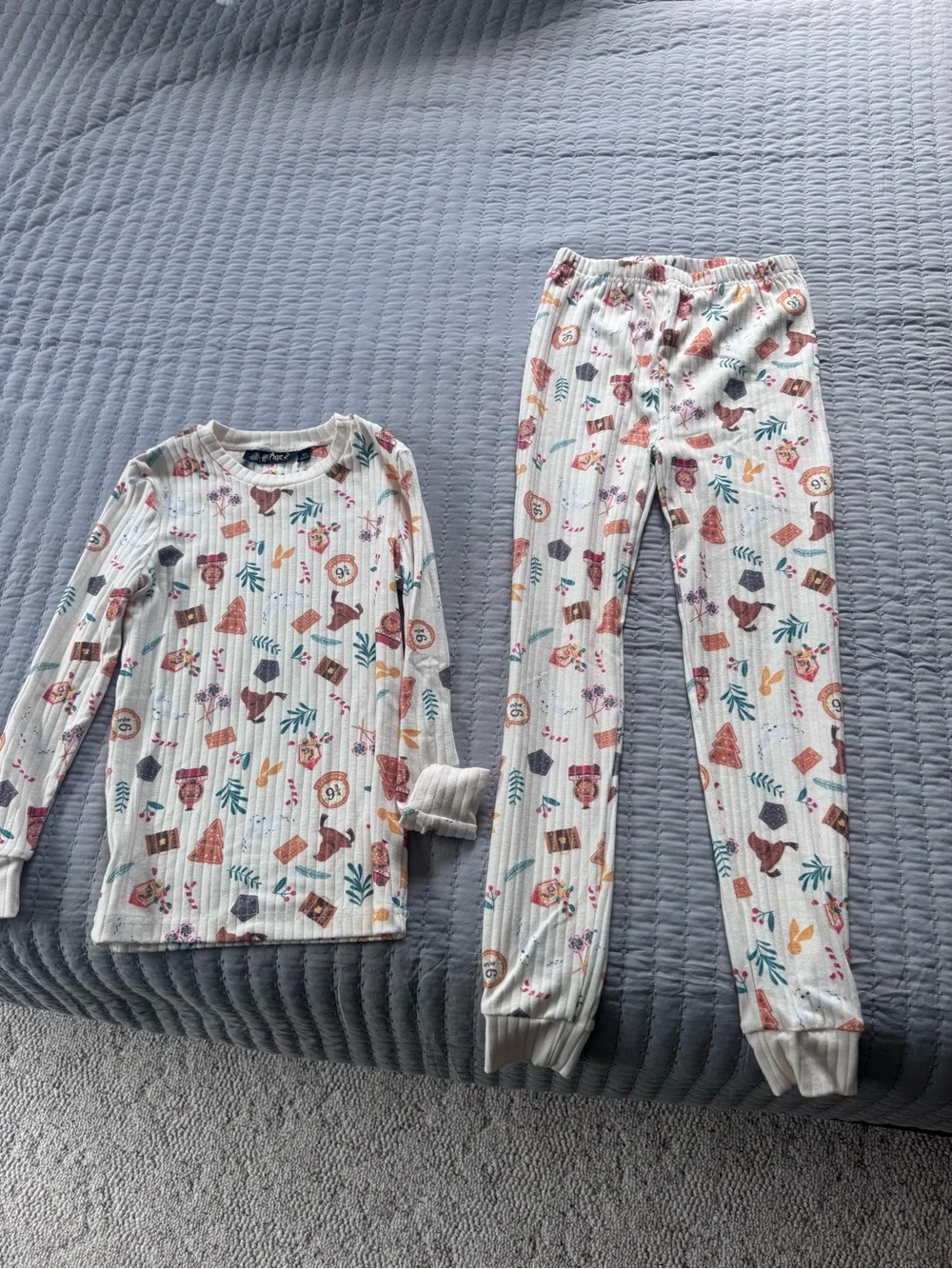 Harry Potter Kids Holiday Pajama Set - fits size 8-10, from store in NYC